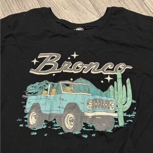 Ford Black and Blue Bronco Kids Tee